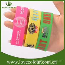 Factory wholesale silicone wristband bracelet silicone wristband making